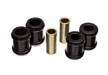 Load image into Gallery viewer, Energy Suspension 88-98 GM Silverado 1/2 Ton C-10/C1500 P/U 2WD Black Rear Shock Bushing Set - Main Product View