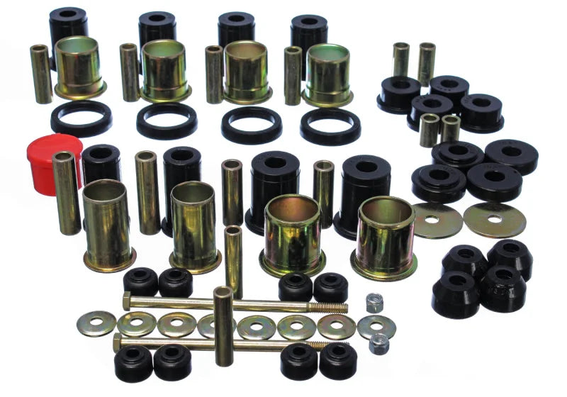 Energy Suspension 89-92 Chevrolet Camaro Black Hyper-flex Master Bushing Set - Side View