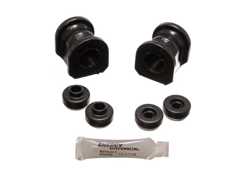 Energy Suspension 89-94 Nissan 240SX (S13) Black 24mm Front Sway Bar Bushing Set - Main Product View