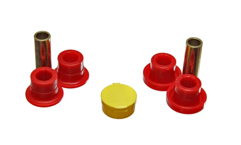 Energy Suspension 89-94 Nissan 240SX (S13) Red Front Control Arm Bushing Set - Main Product View