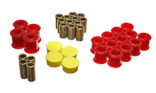 Load image into Gallery viewer, Energy Suspension 89-94 Nissan 240SX (S13) Red Rear Control Arm Bushing Set - Main Product View