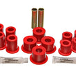 Load image into Gallery viewer, Energy Suspension 89-94 Toyota Pick Up 2WD (Exc T-100/Tundra) Red Rear Leaf Spring Bushing Set - Main Product View