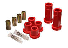 Load image into Gallery viewer, Energy Suspension 89-94 Toyota PickUp 2WD (Exc T-100/Tundra) Red Front Control Arm Bushing Set - Main Product View