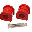 Load image into Gallery viewer, Energy Suspension 89-97 Ford Thunderbird / 89-97 Cougar Red 1-1/16in Front Sway Bar Bushing Set - Side View