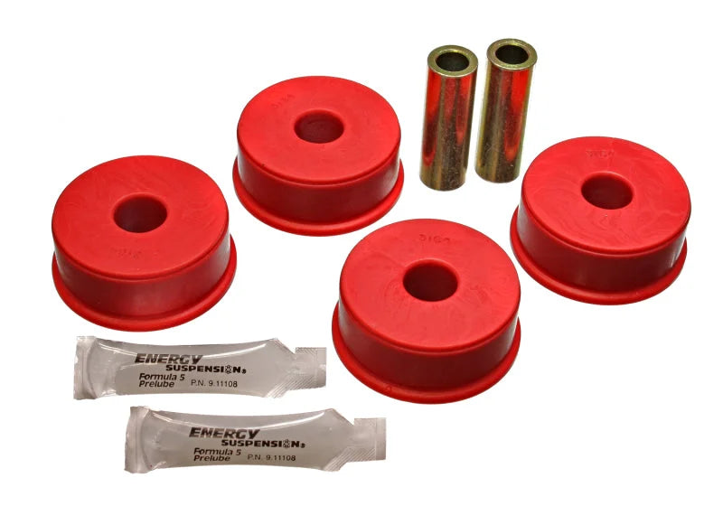 Energy Suspension 90-94 Mitsubishi Eclipse FWD Red Rear Control Arm Bushing Set - Main Product View