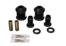 Load image into Gallery viewer, Energy Suspension 90-94 Mitsubishi Eclipse FWD/AWD Black Front Control Arm Bushing Set - Side View