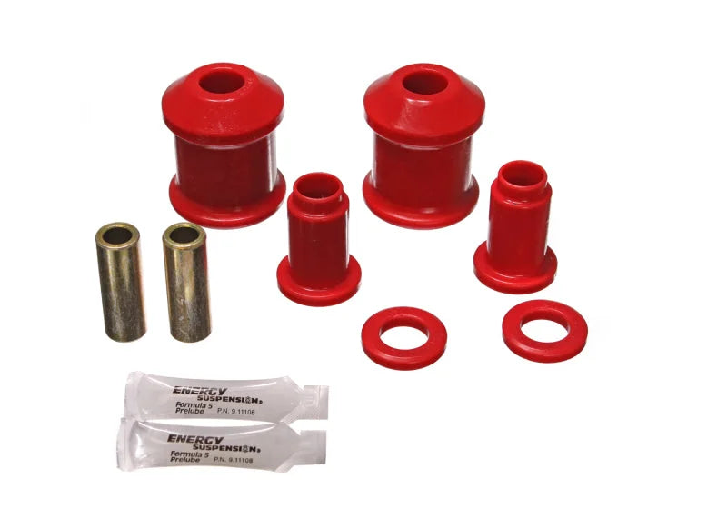 Energy Suspension 90-94 Mitsubishi Eclipse FWD/AWD Red Front Control Arm Bushing Set - Main Product View