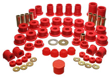 Load image into Gallery viewer, Energy Suspension 90-95 Toyota 4 Runner 2WD/4WD Red Hyper-Flex Master Bushing Set - Main Product View