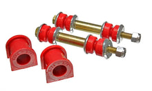 Load image into Gallery viewer, Energy Suspension 90-96 Ford Escort/ZX2 Red 3/4in Rear Sway Bar Bushing Set (Inc Endlink Bushings) - Main Product View