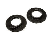 Load image into Gallery viewer, Energy Suspension 90-96 Ford F-150/Ford Bronco Front Coil Spring Isolator Set - Black - Main Product View