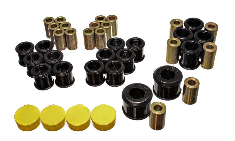 Energy Suspension 90-96 Nissan 300ZX Black Rear Control Arm Bushing Set - Main Product View