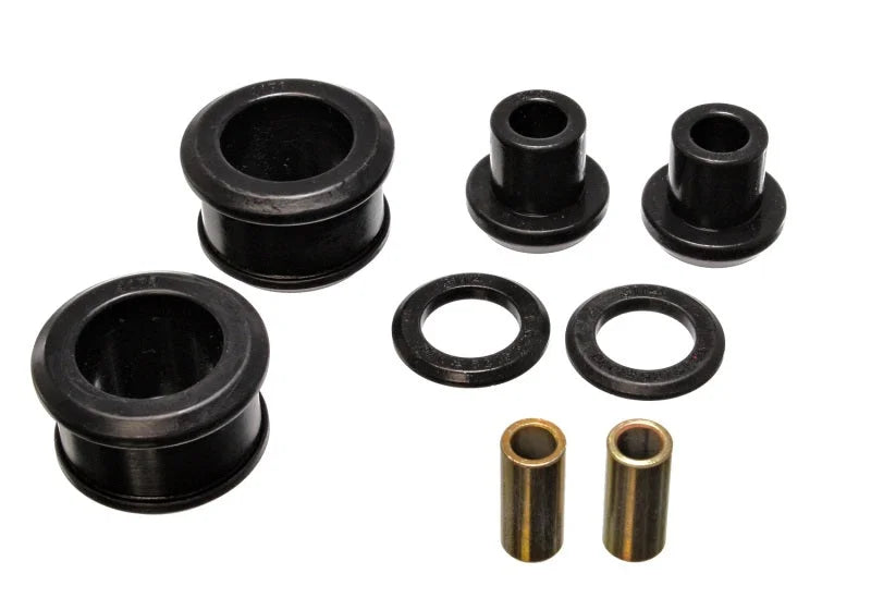 Energy Suspension 90-96 Nissan 300ZX Black Rear Differential Carrier Bushing Set (Must reuse all met - Main Product View