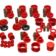 Load image into Gallery viewer, Energy Suspension 90-96 Nissan 300ZX Red Hyper-Flex Master Bushing Set (Sway bar end link bushings a - Main Product View