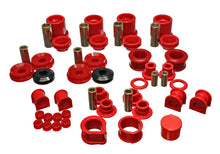 Load image into Gallery viewer, Energy Suspension 90-96 Nissan 300ZX Red Hyper-Flex Master Bushing Set (Sway bar end link bushings a - Main Product View