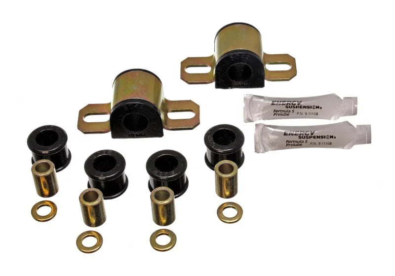 Energy Suspension 90-97 Mazda Miata Black 19mm Front Sway Bar Bushings (includes Sway Bar End Link B - Main Product View