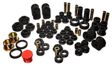 Load image into Gallery viewer, Energy Suspension 91-94 Ford Explorer 4WD Black Hyper-flex Master Bushing Set - Main Product View