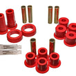 Load image into Gallery viewer, Energy Suspension 91-94 Ford Explorer/Bronco II 2WD/4WD Red Rear Leaf Spring Bushing Set - Main Product View