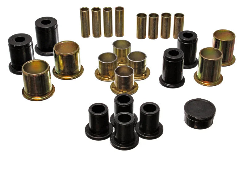Energy Suspension 91-96 Buick LeSabre / 90-94 Chevy Astro Black Front Lower and Upper Control Arm Bu - Main Product View