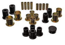 Load image into Gallery viewer, Energy Suspension 91-96 Buick LeSabre / 90-94 Chevy Astro Black Front Lower and Upper Control Arm Bu - Main Product View