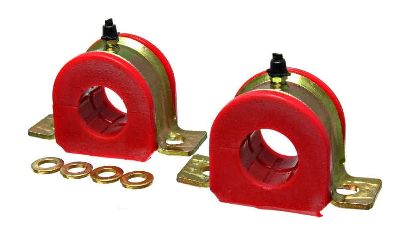 Energy Suspension 91-96 Full Size Buick / 91-96 Full Size Chevy Red 30mm Fr Sway Bar Bushing Set - Main Product View
