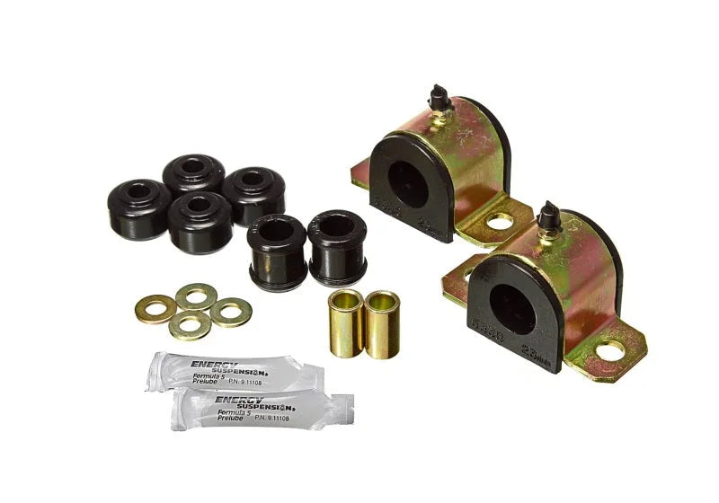 Energy Suspension 91-97 Toyota Land Cruiser FJ80 Front Sway Bar Bushing Set 23mm - Black - Main Product View