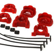 Load image into Gallery viewer, Energy Suspension 92-00 Honda Civic (Except 99-00 Si) / 93-97 Del Sol Red Motor Mount Inserts (Manua