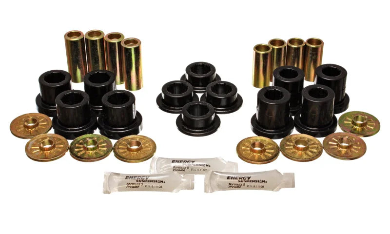 Energy Suspension 92-02 Dodge Viper Black Front Control Arm Bushing Set - Side View