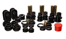 Load image into Gallery viewer, Energy Suspension 92-06 Ford E-250/E-350 Van 2WD Black Hyper-flex Master Bushing Set - Main Product View