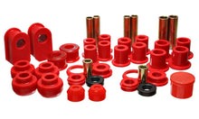 Load image into Gallery viewer, Energy Suspension 92-06 Ford E-250/E-350 Van 2WD Red Hyper-flex Master Bushing Set - Main Product View