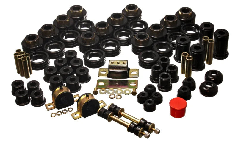 Energy Suspension 92-94 Chevy K5 Blazer / 92-99 Suburban / 92-99 GMC Denali XL/Yukon XL 2WD Black Hy - Main Product View