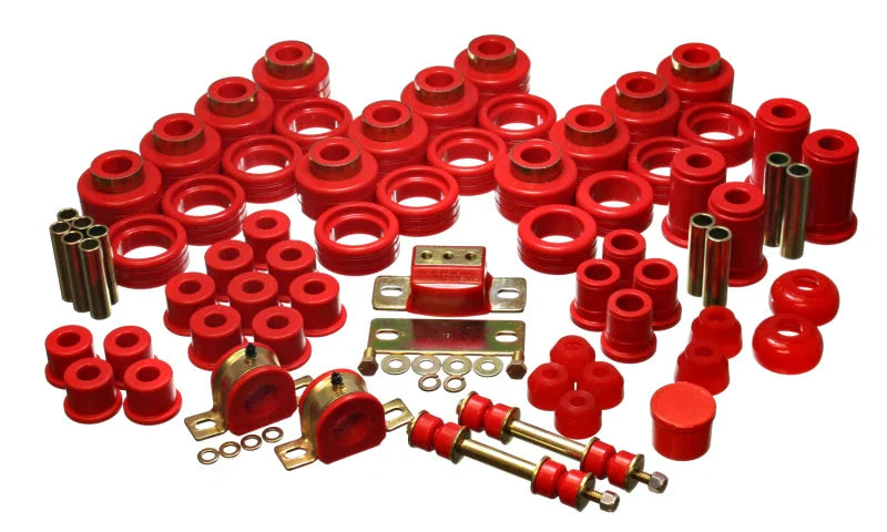 Energy Suspension 92-94 Chevy K5 Blazer / 92-99 Suburban / 92-99 GMC Denali XL/Yukon XL 2WD Red Hype - Main Product View