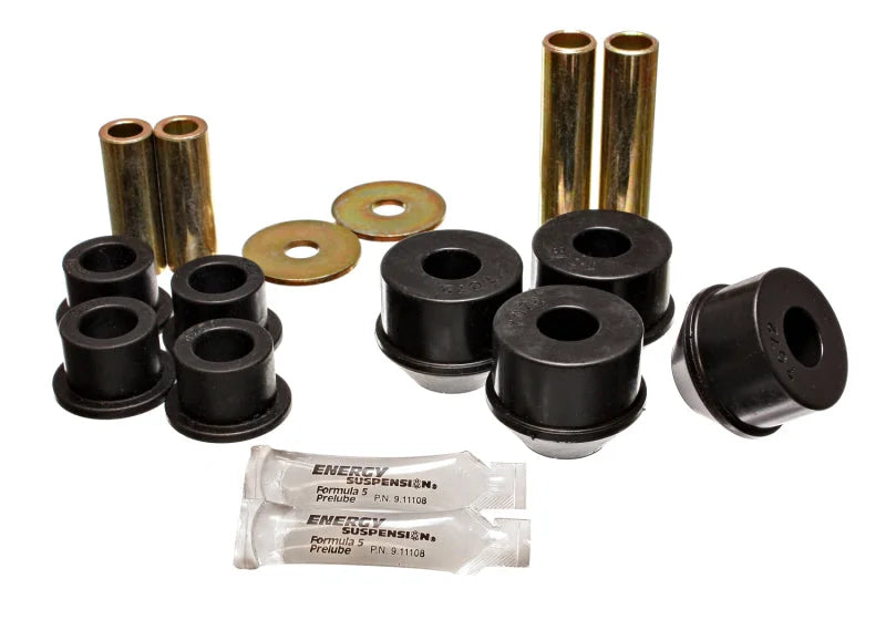 Energy Suspension 92-95 Toyota MR2 Black Front Control Arm Bushing Set (includes Strut Bushings) - Main Product View