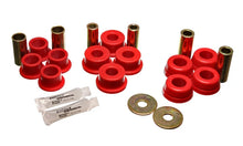 Load image into Gallery viewer, Energy Suspension 92-95 Toyota MR2 Red Rear Control Arm Bushing Set (includes Strut Bushings) - Main Product View