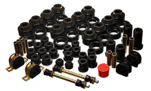 Load image into Gallery viewer, Energy Suspension 92-97 Chevy Suburban 4WD Black Hyper-flex Master Bushing Set - Main Product View