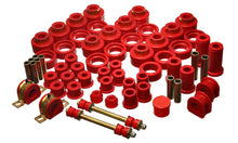 Load image into Gallery viewer, Energy Suspension 92-97 Chevy Suburban 4WD Red Hyper-flex Master Bushing Set - Main Product View