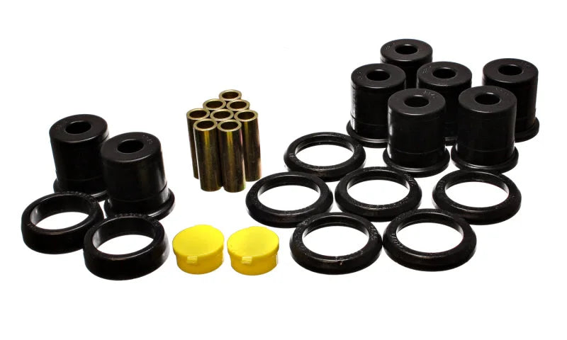 Energy Suspension 92-97 Crown Victoria / 92-97 Grand Marquis Black Rear End Control Arm Bushing Set - Main Product View