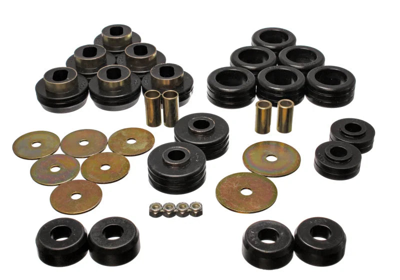 Energy Suspension 92-97 GM Denali XL/Blazer/Yukon XL 4WD Black Body Mount Set - Main Product View