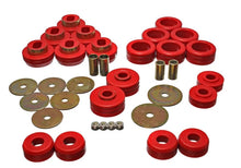 Load image into Gallery viewer, Energy Suspension 92-97 GM Denali XL/Blazer/Yukon XL 4WD Red Body Mount Set - Main Product View