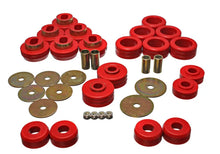 Load image into Gallery viewer, Energy Suspension 92-97 GM Denali XL/Blazer/Yukon XL 4WD Red Body Mount Set - Side View