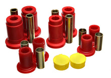 Load image into Gallery viewer, Energy Suspension 92-97 Mercury Gr Marquis / 92-97 Ford Crown Victoria Red Front End C/A Bushing Set - Main Product View