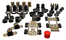 Load image into Gallery viewer, Energy Suspension 93-02 Chevrolet Camaro Black Hyper-flex Master Bushing Set - Main Product View