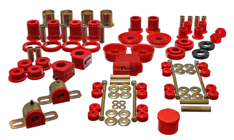Energy Suspension 93-02 Chevrolet Camaro Red Hyper-flex Master Bushing Set - Main Product View