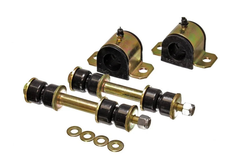 Energy Suspension 93-98 Toyota Supra Black 22mm Rear Sway Bar Frame Bushings - Main Product View
