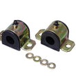 Load image into Gallery viewer, Energy Suspension 93-98 Toyota Supra Black 22mm Rear Sway Bar Frame Bushings - Back View