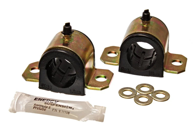 Energy Suspension 93-98 Toyota Supra Black 30mm Front Sway Bar Frame Bushings - Main Product View