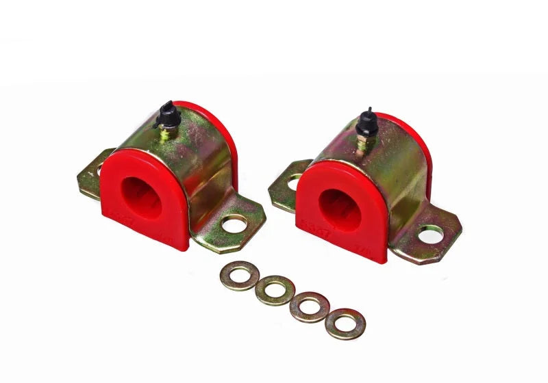 Energy Suspension 93-98 Toyota Supra Red 22mm Rear Sway Bar Frame Bushings - Side View