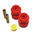 Load image into Gallery viewer, Energy Suspension 93-99 VW Cabrio/Golf III/GTI/Jetta III Red Rear End Axle Beam Bushing Set