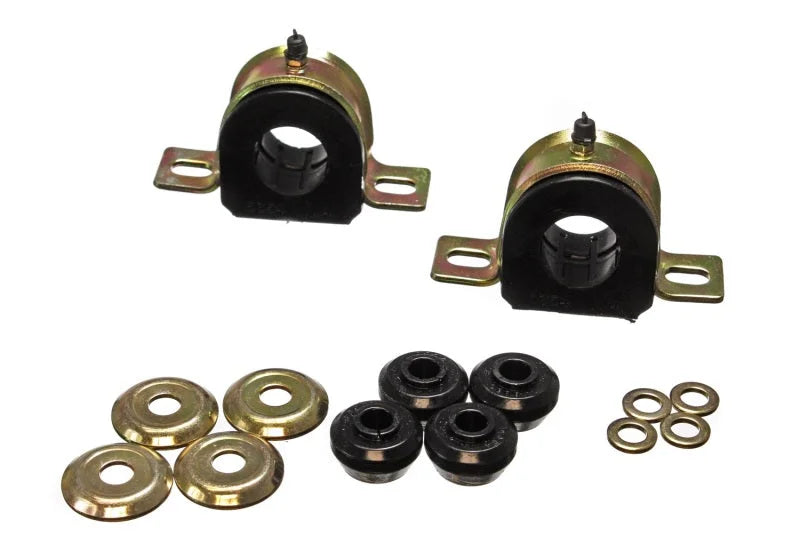 Energy Suspension 94-01 Dodge Ram 1500 / 94-02 Ram 2500/3500 4WD Black 30mm Front Sway Bar Bushings - Main Product View