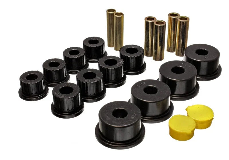Energy Suspension 94-02 Dodge Ram Black Rear Leaf Spring Bushing Set - Main Product View