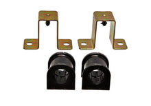 Load image into Gallery viewer, Energy Suspension 94-04 Ford Mustang Black 30mm Front Sway Bar Bushing Set-Reuse Outer Bracket - Main Product View